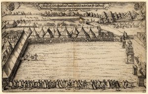 Os arqueiros da besta em Munique, 1599
