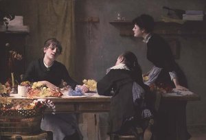 Trabalhadores Artificiais Florais de Alexander Mann