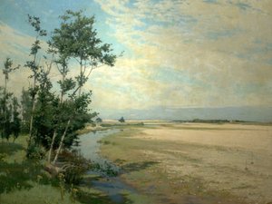 Backwater de Findhorn, Moray Firth, Escócia, 1886