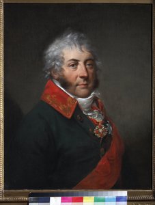 Nikolai A. Golitsyne (Galitzine) - Retrato do Príncipe Nikolay Alexeevich Golitsyn (1751-1809) - Alexander Molinari (1772-1831). Óleo sobre tela