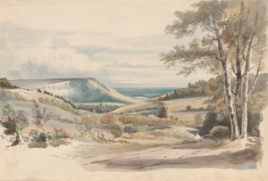 Boxhill de West Humble Lane de Alexander Monro