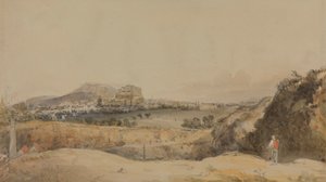 Uma Vista de Edimburgo de Alexander Nasmyth