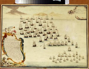 A Batalha Naval do Estreito de Kerch em 19 de Julho de 1790 de Alexander Nikolaevich Depaldo