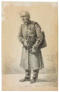 Um veterano do exército imperial russo, 1837