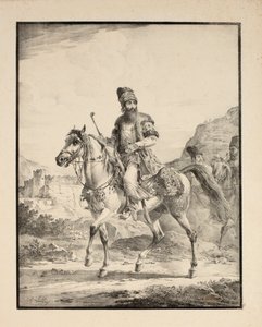 Persa a cavalo, 1820