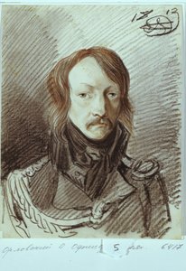 Retrato de Alexei Pavlovich Lanskoy 1789-1855, 1813