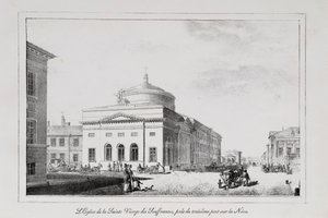 A Igreja da Alegria de todos os que choram Série Vistas de São Petersburgo, década de 1820