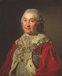 Carl Fredrik Scheffer (1715-1786), conde e conselheiro de Estado, 1775 de Alexander Roslin