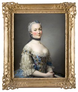 Retrato, mulher de Alexander Roslin
