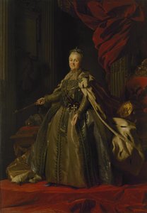 Retrato de Catarina II, 1776-77