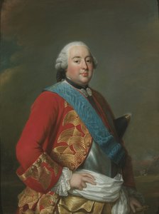 Retrato de Louis Philippe I (1725-1785), Duce de Orleans, de Roslin, Alexander (Alexandre) (1718-1793). Óleo sobre tela, cerca de 1770. Tamanho: 116x88 cm. Museu Nacional de Estocolmo de Alexander Roslin