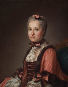 Retrato da princesa Maria Josefa da Saxônia 1731-1767, 1776. de Alexander Roslin