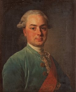 Retrato do conde Ivan Ivanovich Shuvalov 1727-1797, 1776 de Alexander Roslin