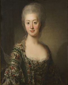 Sofia Madalena, rainha da Suécia de Alexander Roslin