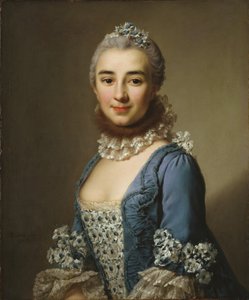 Senhora desconhecida, possivelmente Madame Deshanges de Alexander Roslin