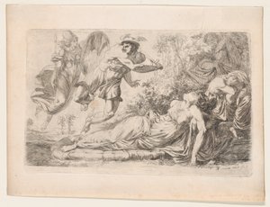Perseus e a Medusa Adormecida