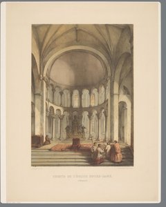 Interieur van Onze-Lieve-Vrouwe-Basiliek te Maastricht
Coro da Igreja de Nossa Senhora, Maastricht (título sobre o objecto)
Antigos Monumentos Arquitectónicos do século XI ao século XIII no Limburgo (título da série)
