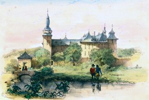 Castelo de Geulle (Alexander Schaepkens, c. 1840) de Alexander Schaepkens