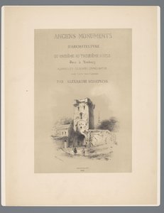 Poort naar Visé te Tongeren
Antigos monumentos arquitectónicos do século XI ao século XIII no Limburgo (título da série sobre o objecto) de Alexander Schaepkens