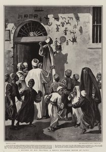 Um registro de suas viagens, uma Casa Peregrina de Meca no Cairo