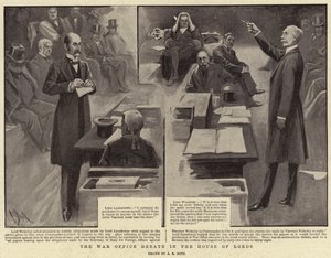 O Debate do Gabinete de Guerra na Câmara dos Lordes