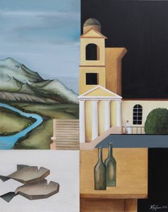 Composição surreal dividida de Alexander Trifonov