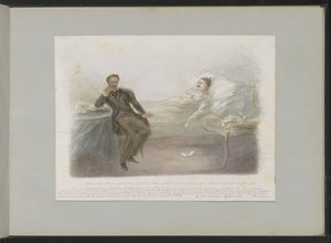 Gustave Doré no seu leito de morte de Alexander Ver Huell