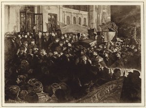 A chegada de Lenin a São Petersburgo, Rússia