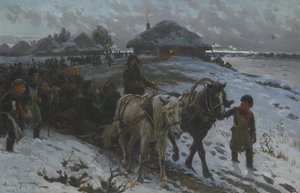 Partindo para a caça, 1915