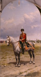 Retrato do imperador Nicolau II 1868-1918, 1908