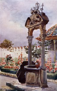 Em um Jardim da Andaluzia (cor litho)