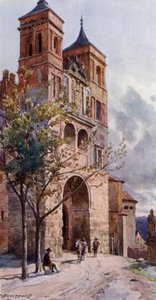Puerta Del Cambron, Toledo (cor litho)