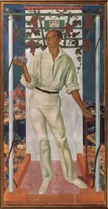 Retrato do artista mexicano Roberto Montenegro Nervo 1887-1968, 1915