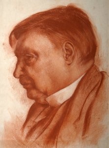 Retrato do compositor Alexander Glazunov