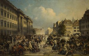 A ocupação de Berlim pelas tropas russas em outubro de 1760, 1849