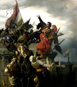 O Auto-Sacrifício de Titusz Dugovics de Alexander von Wagner