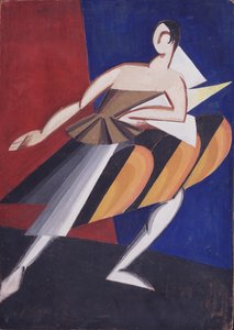 Figurino, 1920 de Alexandra Alexandrowna Exter