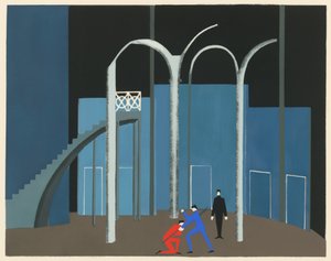 Projeto cenográfico do portfólio Décors de Théâtre, 1930.