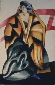 Ama de leite. Figurino da peça Romeu e Julieta de W. Shakespeare, 1921