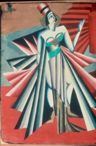 Figurino de Herodíades de Alexandra Alexandrowna Exter