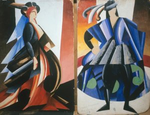 Esboços de trajes para Romeu e Julieta