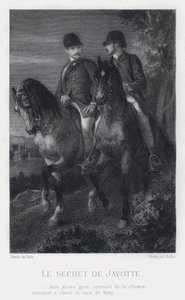 O Segredo De Javotte (gravura) de Alexandre (after) Bida