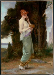 A. Cabanel, Psique com a arma de Proserpina - Gem., 1881 de Alexandre Cabanel
