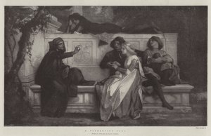 Um poeta florentino de Alexandre Cabanel