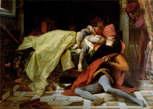 Morte de Francesca de Rimini e Paolo Malatesta, 1870