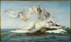 O Nascimento de Vénus - óleo sobre tela de Alexandre Cabanel