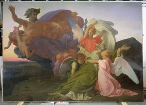 A morte de Moisés, 1851 (ver também 225067) de Alexandre Cabanel