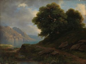 Paisagem alpina de Alexandre Calame