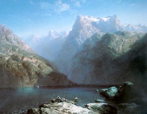 Alemão: Der Vierwaldstättersee (Symphonie en bleu)