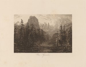 Um abeto de Alexandre Calame